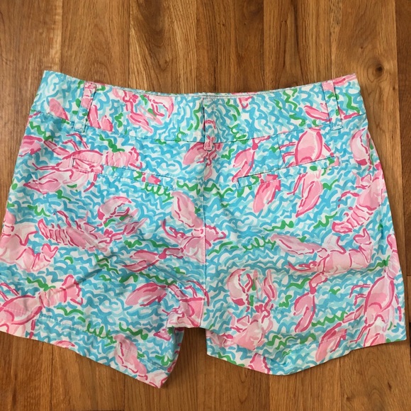 Lilly Pulitzer Callahan Short Cute Lobster Size 0! - Picture 2 of 3